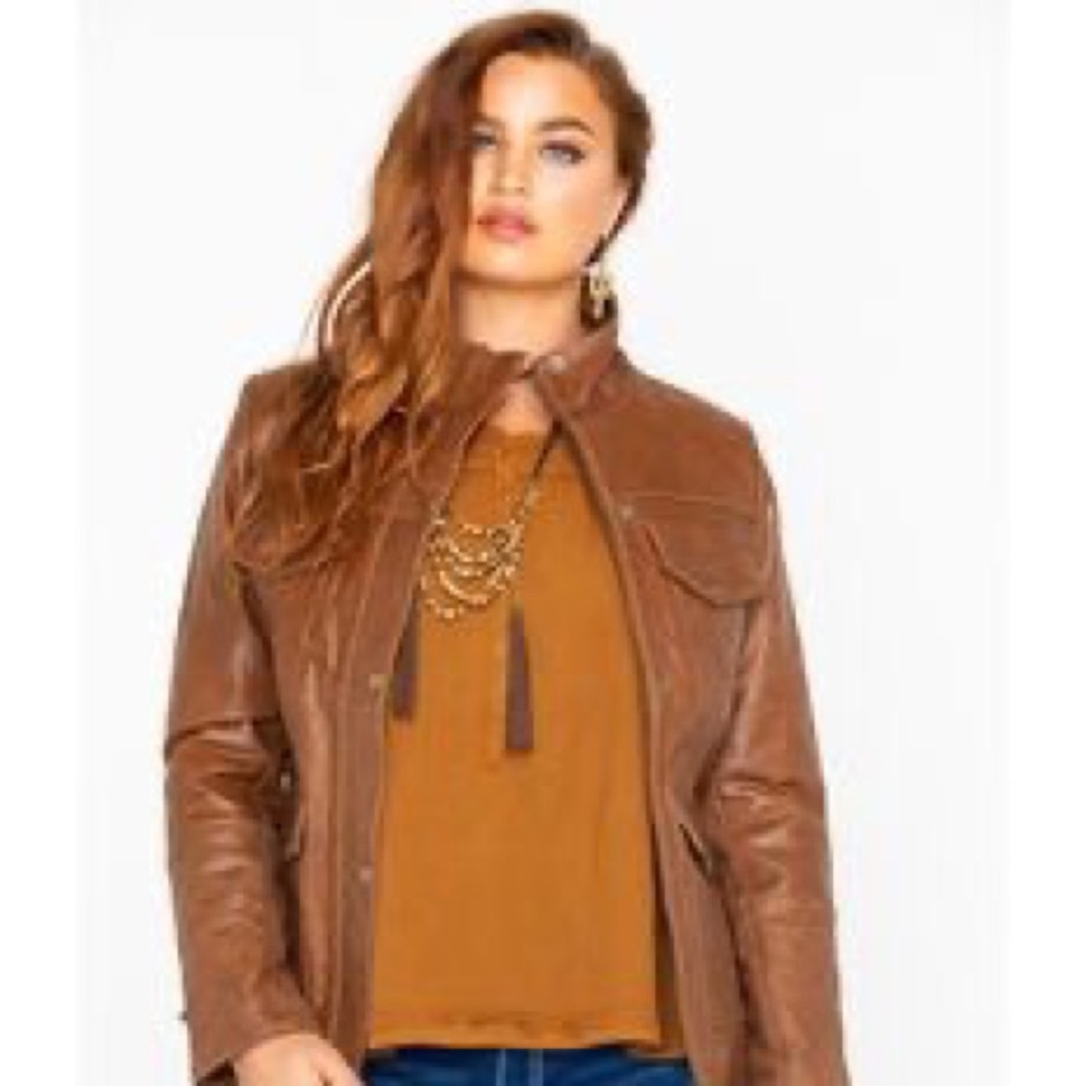 NWOT, authentic leather, moto, Michael Kors jacket